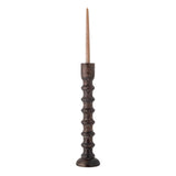 Bloomingville Brenda Kerzenständer, Braun, Mangoholz, 53,5 cm, dänisches Design