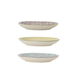 Bloomingville Patrizia Teller, 3er Set, 16cm, Steingut, dänisches Design
