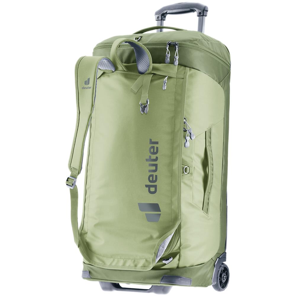 deuter Duffel Pro Movo 60, Reisetrolley, mineral-grove (grün), 60L, Rollkoffer mit 2 Rädern