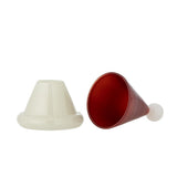 Bloomingville Patrice Zahnstocherhalter Rot Glas Tischdeko 10 cm