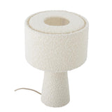 Bloomingville Emmie Tischlampe Weiß Polyester 20x30cm