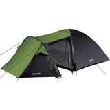 NILS CAMP Trekker Zelt für 4 Personen in Grün-Grau - Campingzelt mit Vorraum für Outdoor, Familie & Trekking
