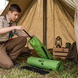 NILS CAMP Feldbett klappbar grün für Camping Reisen Outdoor bequem stabil ultra leicht