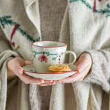 Bloomingville Yule Tasse – mit Weihnachtsmotiven, Weihnachten, dänisches Design