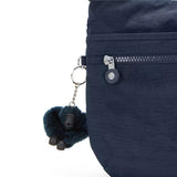 Kipling ARTO, Schultertasche, Blue Bleu 2 (blau), leichte Umhängetasche mit Fächern