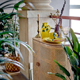 Bloomingville Limone Servierplatte Steingut gelb 36x21 cm Zitronendekor