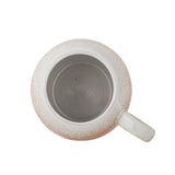 Bloomingville Paula Becher Orange Steingut 410ml großer Kaffeebecher
