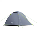 NILS CAMP Explorer Zelt für 3 Personen in Grau - leichtes Trekkingzelt für Camping, Berge & Outdoor