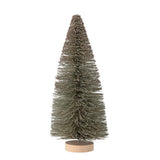 Bloomingville Oybek Sisal Weihnachtsbaum, Grün, 23 cm Deko-Baum mit Beeren