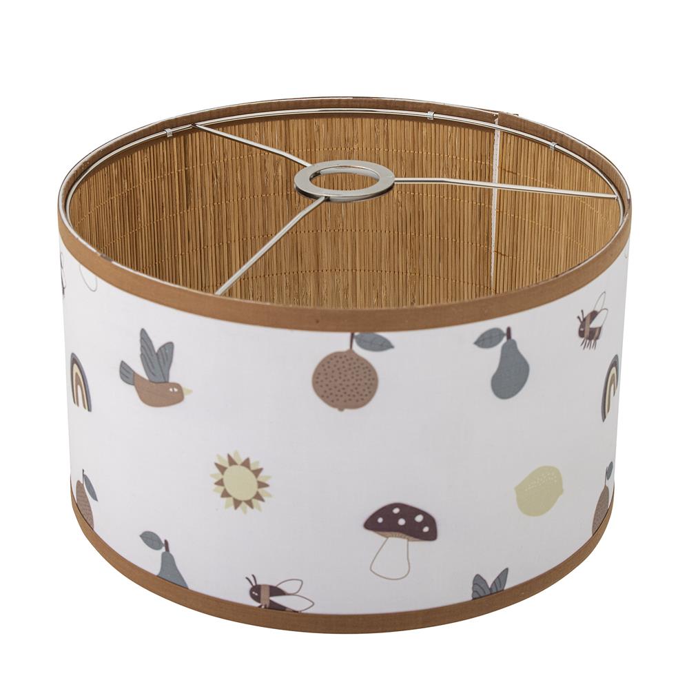 Bloomingville MINI Agnes Lampenschirm Bambus bunt D34 Kinderzimmer Lampe