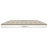 NILS CAMP Campingmatratze Doppelbett beige 203x152x22 cm für Camping Reise Gästebett