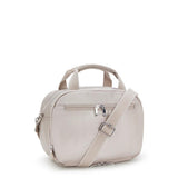 Kipling PALMBEACH, Beautycase, Metallic Glow (beige), Kulturtasche 7L Spiegel Trolleyhalterung
