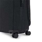 Kipling YOURI SPIN L, Reisekoffer, Signature Emb (schwarz), 100L Trolley Koffer groß Rollen