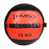 Wall Ball Medizinball 15 kg Trainingsball für Functional Training Rot | HMS WLB15