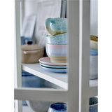 Bloomingville Safie Teller Blau 15cm aus Steingut spülmaschinenfest für Dessert
