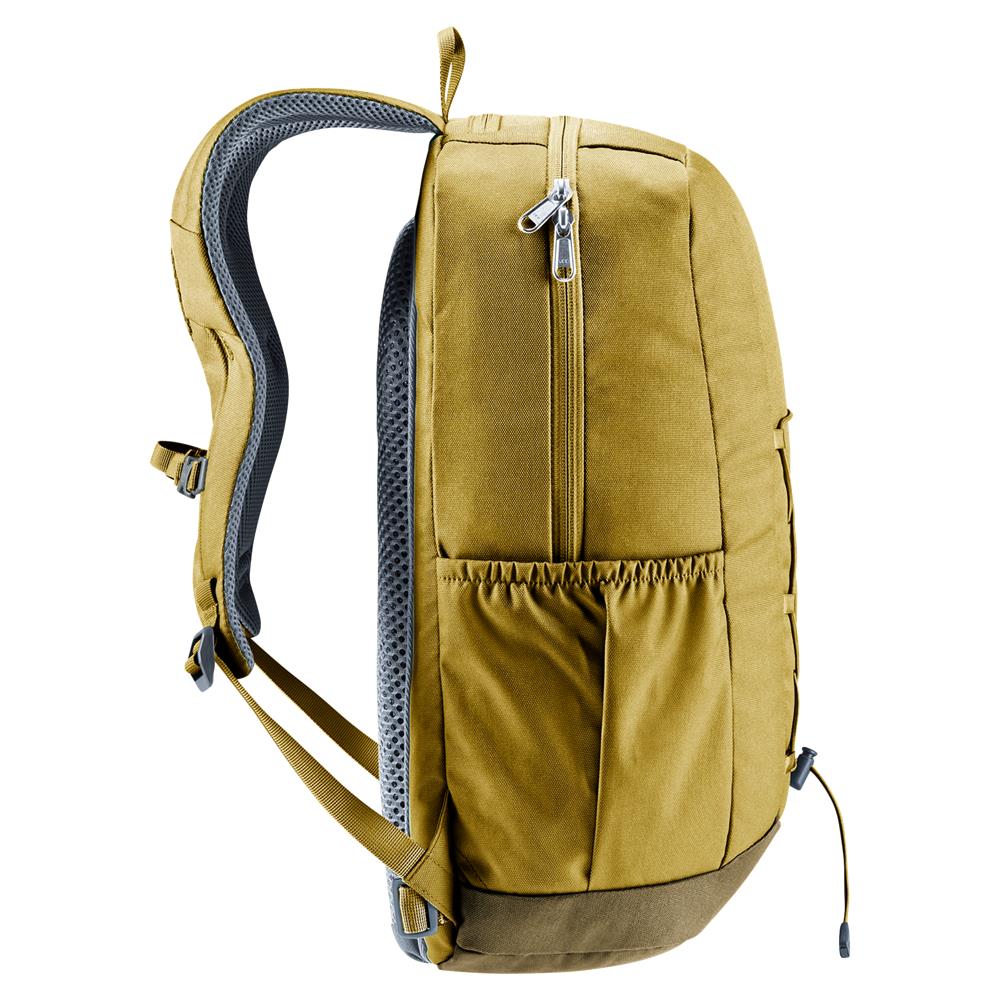 deuter Gogo, Lifestyle-Rucksack, kelp-nori (beige), 25L, mit Flaschenhalter