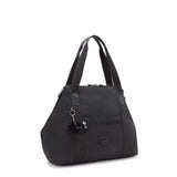 Kipling ART M, multifunktionale Tragetasche, Black Noir (schwarz), Reisetasche mit Trolleyhalterung