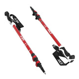 NILS Trekkingstöcke TK8601 Aluminium Wanderstöcke Rot