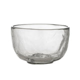 Bloomingville Lenka Schale klar aus recyceltem Glas – kleine Schale für Snacks & Tischdeko