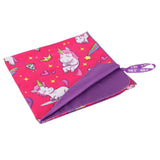 NILS Mikrofaser Kinderhandtuch 160x80 cm Unicorn - leichtes Handtuch für Camping, Strand & Schule