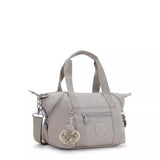 Kipling ART MINI, Mini Tote Bag, Grey Gris (grau), Handtasche mit Schultergurt
