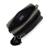 Kipling ABANU MULTI, 2-in-1-Crossbody- und Bauchtasche, Green Moss (grün), Schultertasche