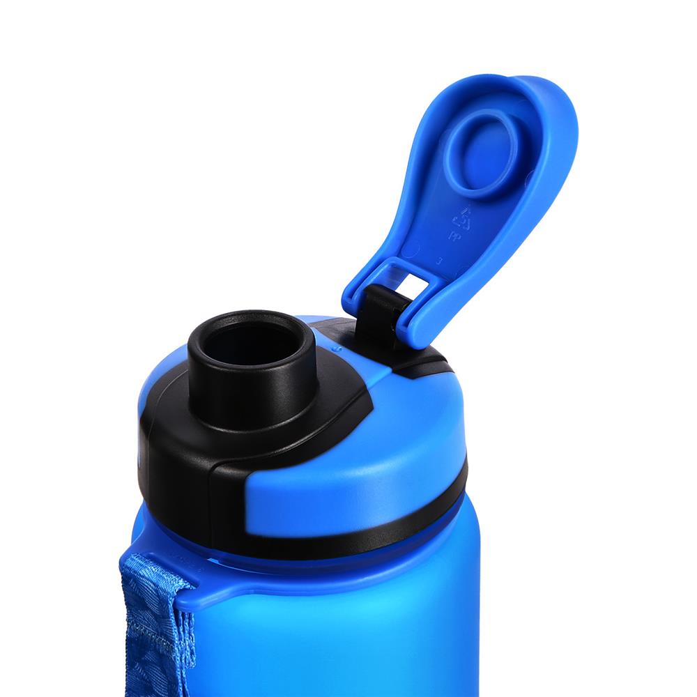 NILS CAMP Trinkflasche Tritan 600 ml blau für Camping Outdoor Sport Reisen