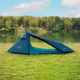 NILS CAMP SkyAir 2 ultraleichtes Zelt für 2 Personen in Blau - Outdoor Zelt für Camping & Trekking