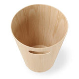 Umbra Woodrow Abfalleimer, Natur/Holz, 7,5 Liter, Zweifarbiger Papierkorb