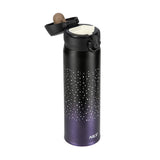 NILS Thermobecher 500 ml Edelstahl violett auslaufsicher für Camping Reisen Alltag