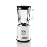 Ariete Moderna Standmixer, Weiß, Glasbehälter 1,5L, Smoothie Maker, Modernes Design