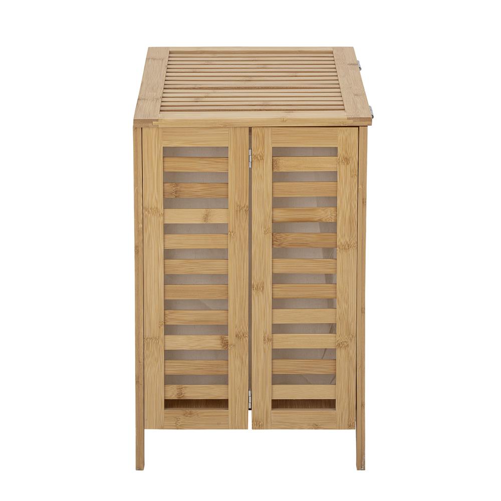 Bloomingville Aden Wäschekorb Natur Bambus 56,5x51,5x35cm