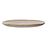 Bloomingville Sandrine Teller, Natur, 28,5cm, Steingut, dänisches Design