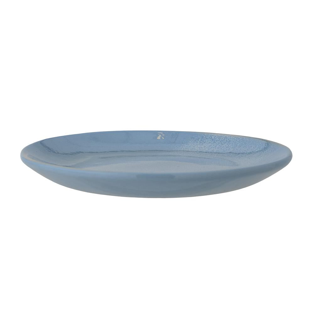 Bloomingville Safie Teller Blau 15cm aus Steingut spülmaschinenfest für Dessert