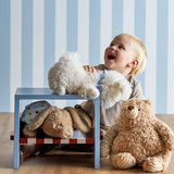 Bloomingville MINI Charlie Plüschtier bunt - 2in1 Kuscheltier Hund & Kaninchen für Baby & Kinderzimmer