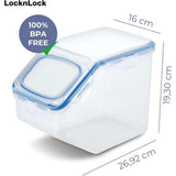 LocknLock PP Classic Küchen-Caddy 5 L mit Klappdeckel, BPA-frei