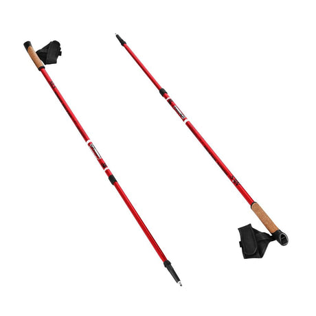 NILS Nordic Walking Stöcke NW802 verstellbar Anti-Shock Walkingstöcke