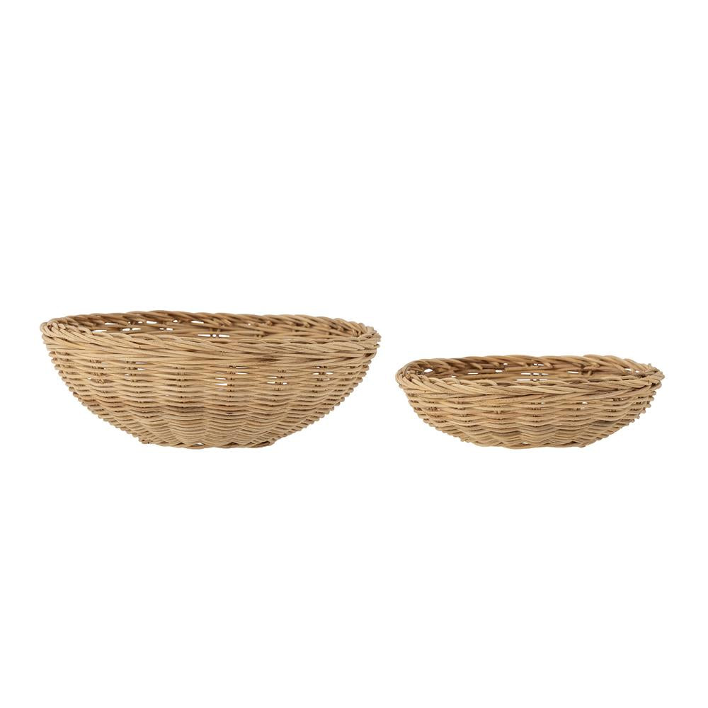 Bloomingville Kell Korbset aus Rattan – Praktisch & Dekorativ für Ihr Zuhause