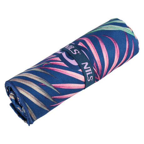 NILS Mikrofaserhandtuch 160x80 cm Dschungel - schnelltrocknendes Handtuch für Camping, Strand & Sport