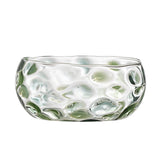 Bloomingville Rondha Schale grün D12 cm, 500 ml aus Glas – dekorative Schale für Tischdeko