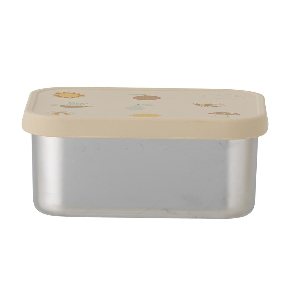 Bloomingville MINI Agnes Brotdose, Natur, Edelstahl