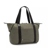 Kipling ART M, multifunktionale Tragetasche, Green Moss (grün), Reisetasche mit Trolleyhalterung