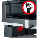 GRAEF SKS 100 Allesschneider Schwarz Wellenschliffmesser Edelstahl Metall kompakt inkl. MiniSlice