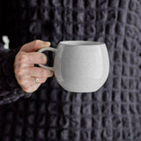 Bloomingville Addison Tasse Weiß Steingut 500 ml skandinavisch