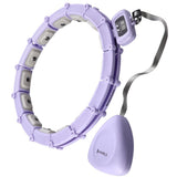 Hula Hoop Reifen mit LCD-Zähler, Magneten und Gewicht Violett | HMS HHM14