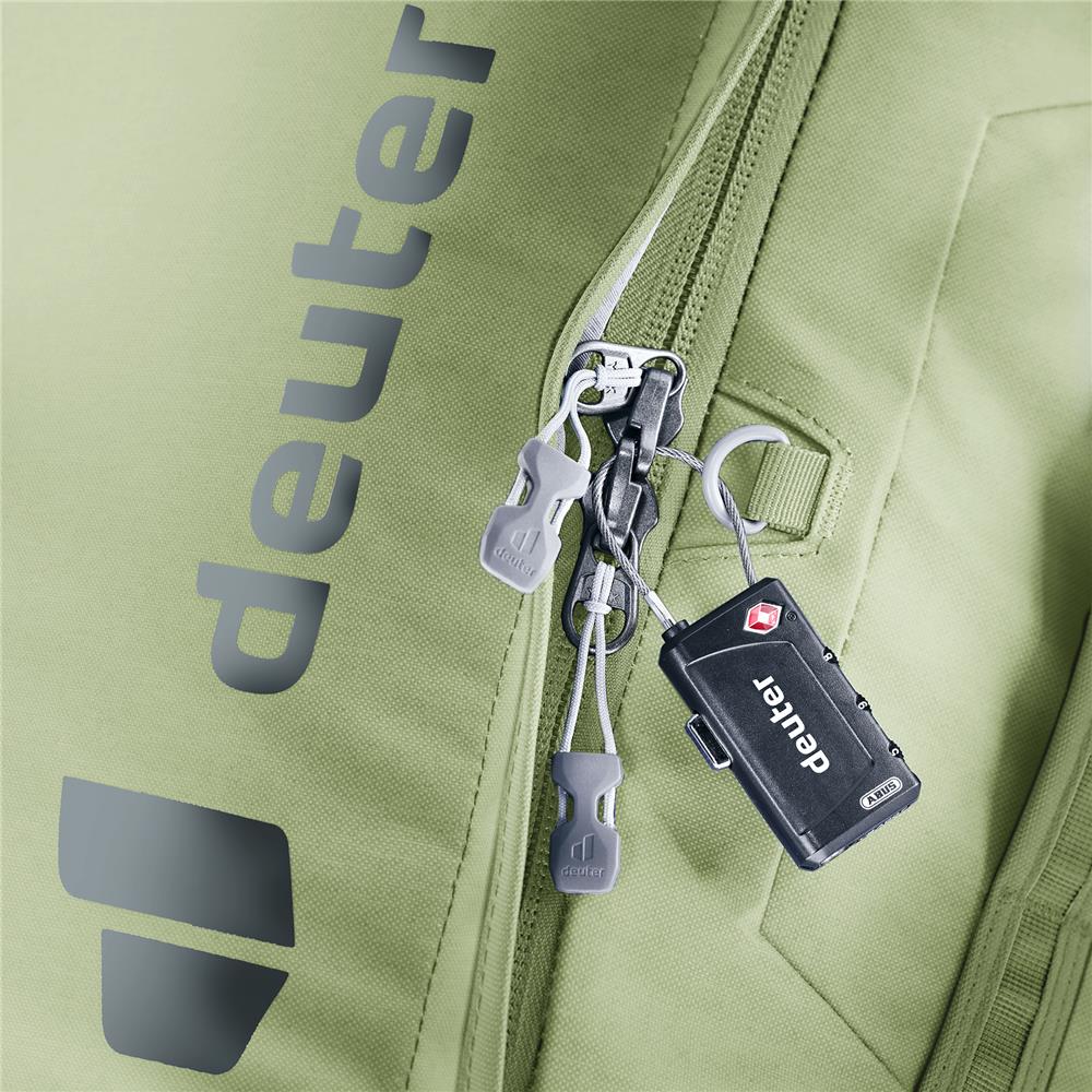 deuter Duffel Pro Movo 90, Reisetrolley, mineral-grove (grün), Rollkoffer mit 2 Rädern