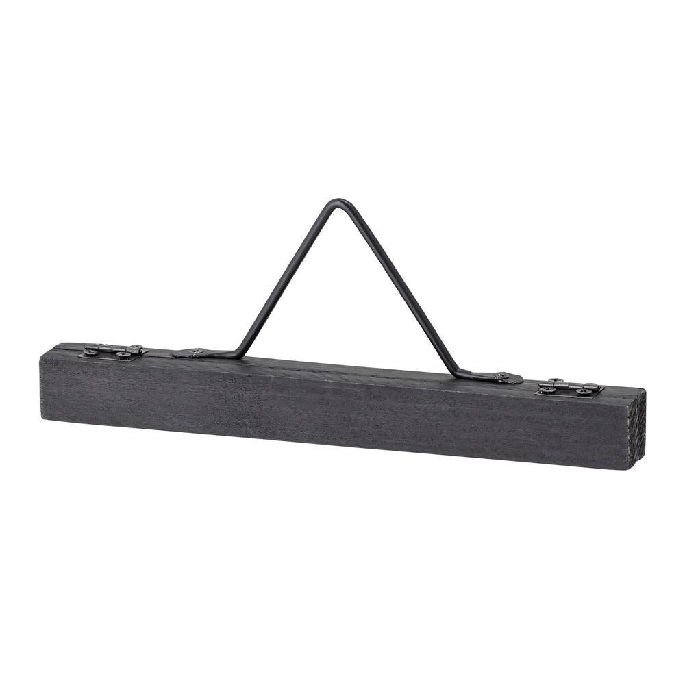 Bloomingville Chilas Bilderklemme Tannenholz Schwarz Magnetisch 19 x 8 x 2 cm Bilderhalter