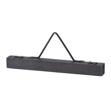 Bloomingville Chilas Bilderklemme Tannenholz Schwarz Magnetisch 19 x 8 x 2 cm Bilderhalter