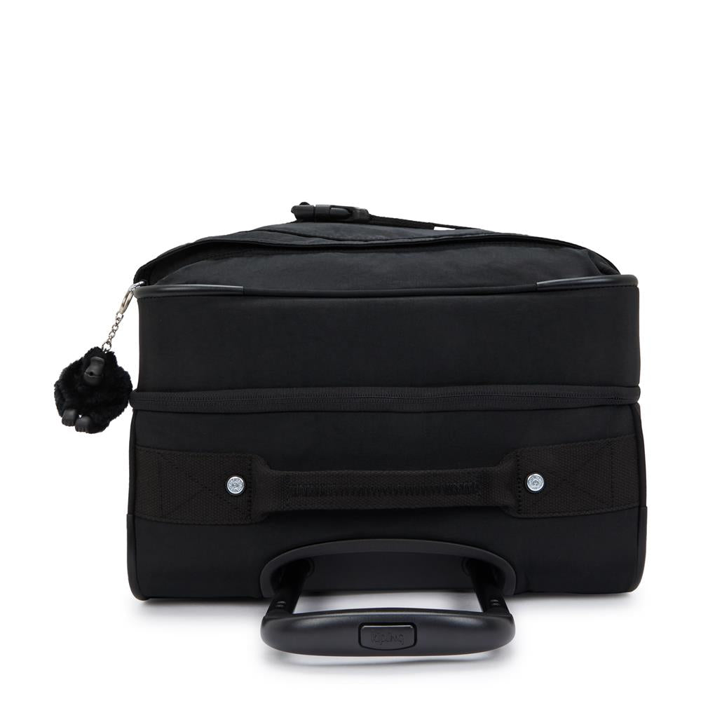 Kipling SPONTANEOUS M, Mittelgroßer Reisekoffer, Black Noir (schwarz), 71L, 4-Rollen-Koffer