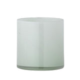 Bloomingville Sakkara Teelichthalter in Grün, 8cm, aus Glas